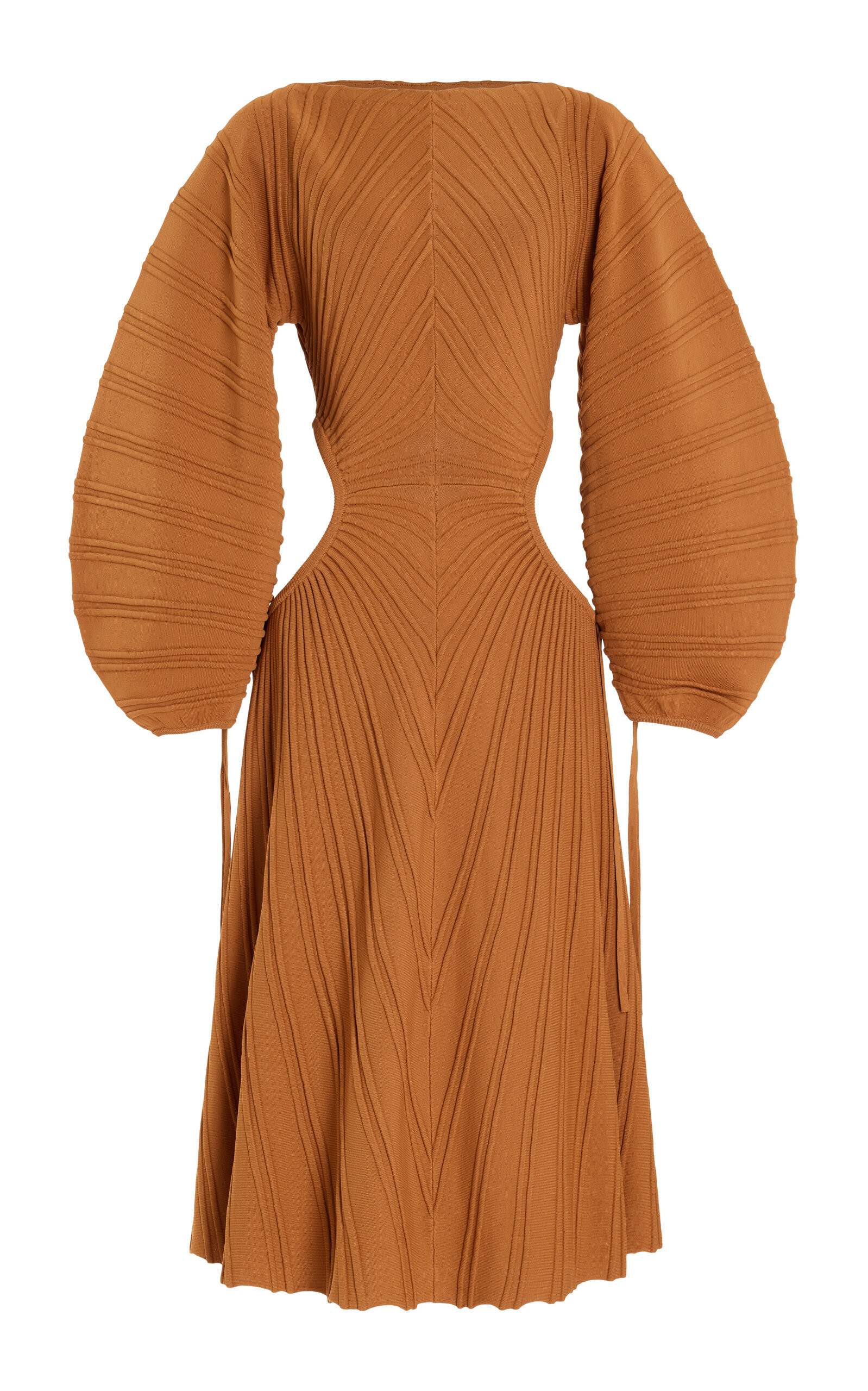 Cult Gaia - Women's Simena Cutout Knit Midi Dress - Brown - XS - Moda Operandi | Moda Operandi (Global)