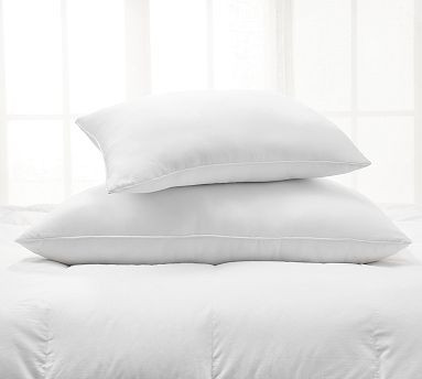 Resort Essential Down Alternative Pillow Insert - Set of 2 | Pottery Barn (US)