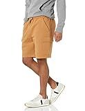 Amazon Essentials Men's Fleece Cargo Short, Tan, Large | Amazon (US)