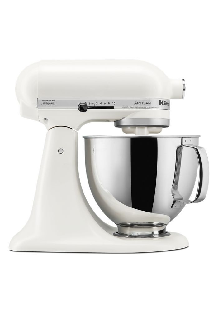 Kitchenaid Artisan® Series 5 Quart Tilt-Head Stand Mixer In Porcelain, KSM150PSPL | KitchenAid Canada