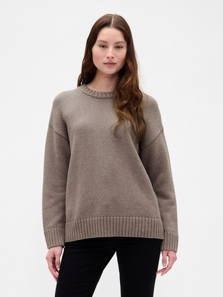 100% Cotton Oversized Sweater | Gap (US)