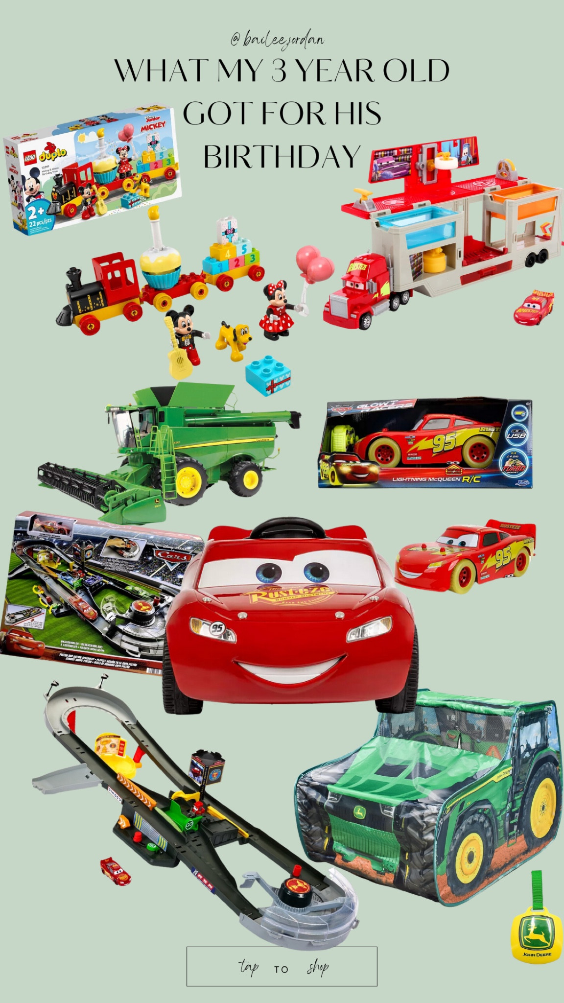 Some favorites my toddler got for his 3rd birthday! #thirdbirthday 

#LTKParties #LTKKids #LTKBaby