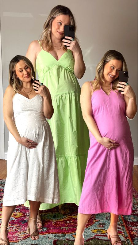 Spring dresses from target / Easter dress, vacation dress, pregnancy outfits, vacation dress 

#LTKbump #LTKsalealert #LTKshoecrush