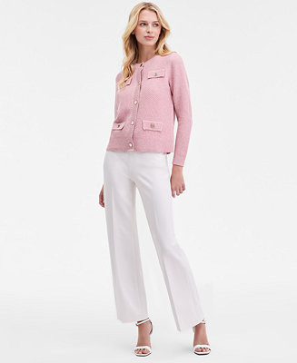 Women's Mid-Rise Wide-Leg Pull-On Pants | Macy's