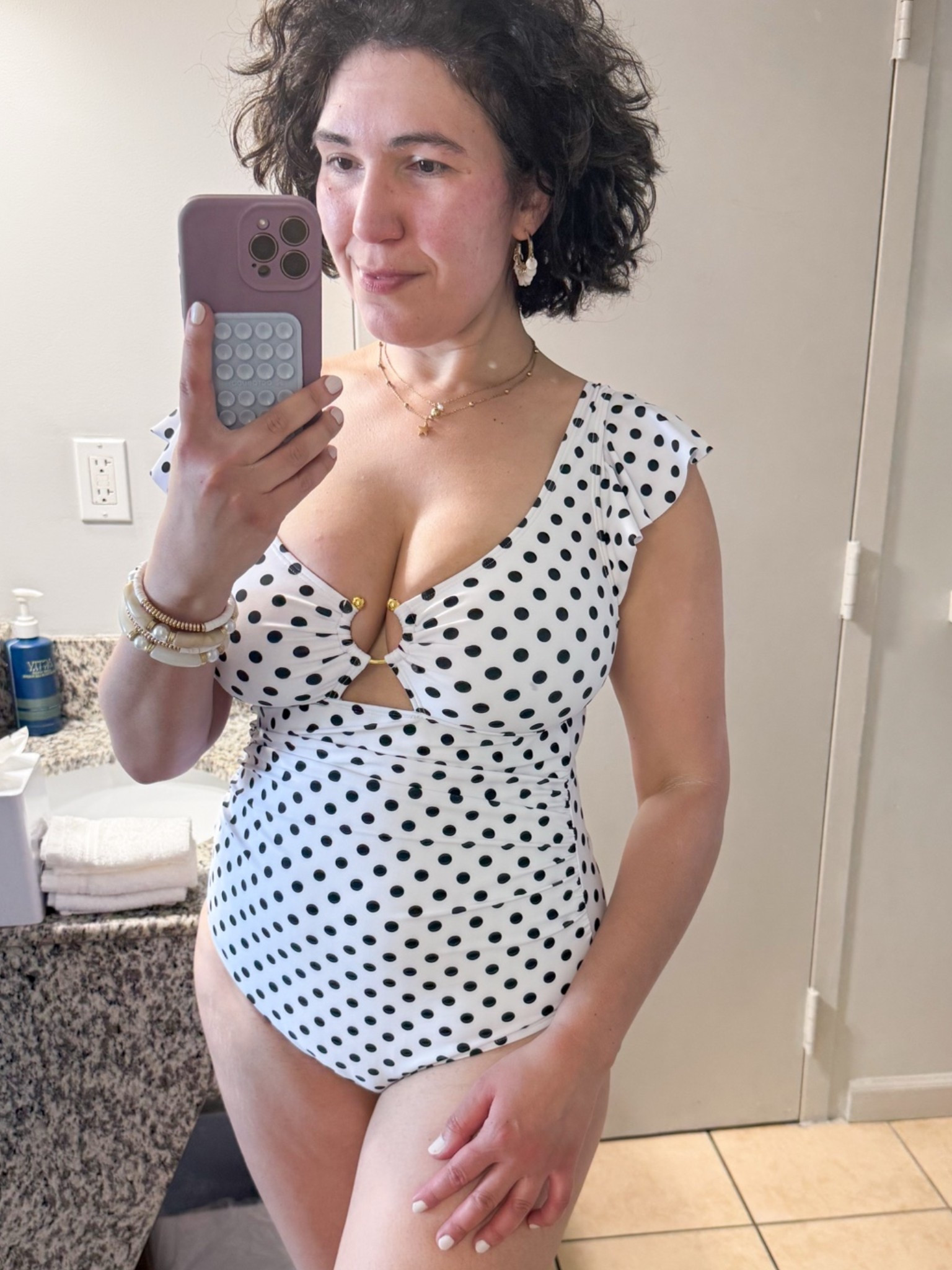 Amazon swimwear, polka dot swimsuit, beach outfit

#LTKOver40 #LTKSwim