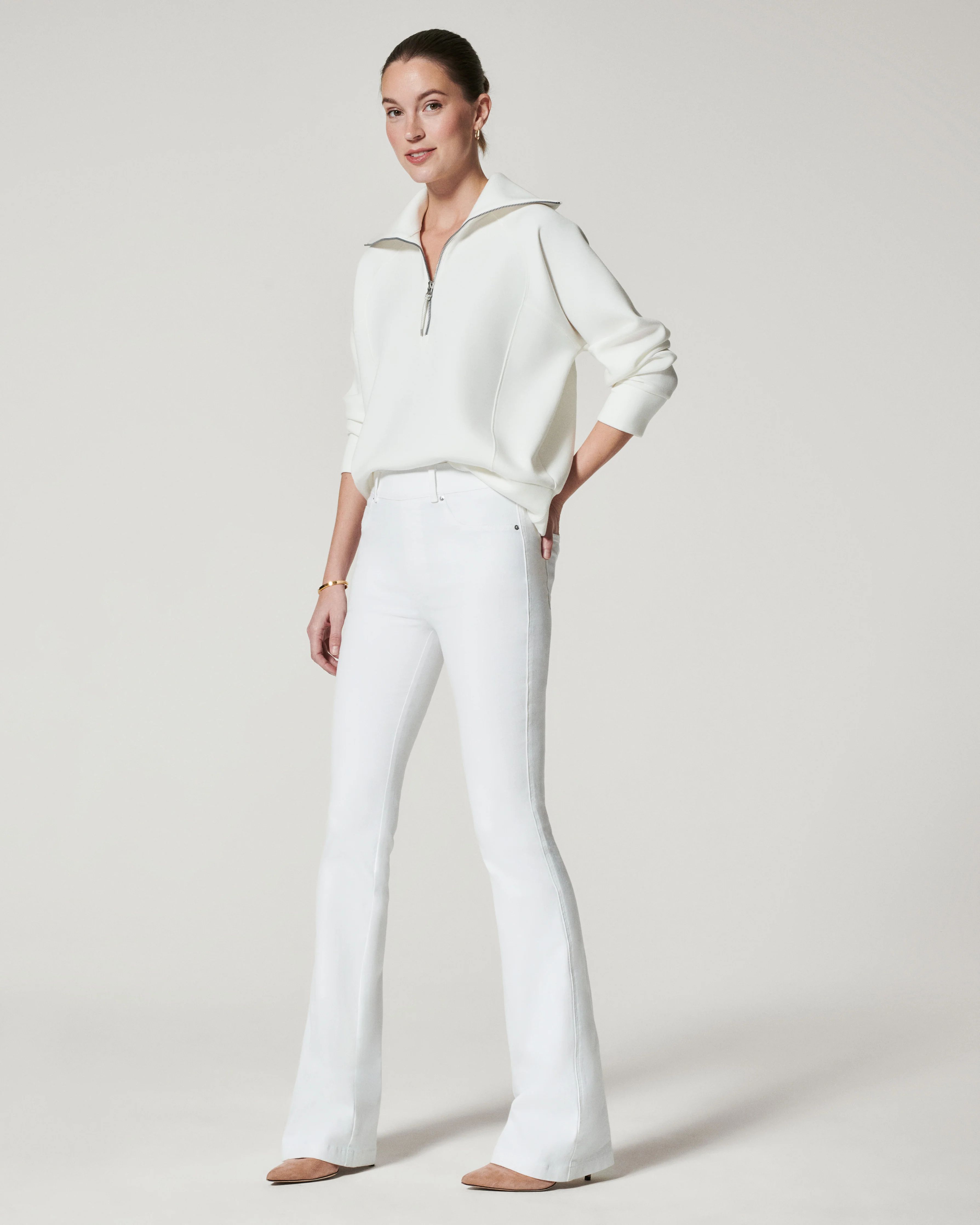 Flare Jeans, White | Spanx