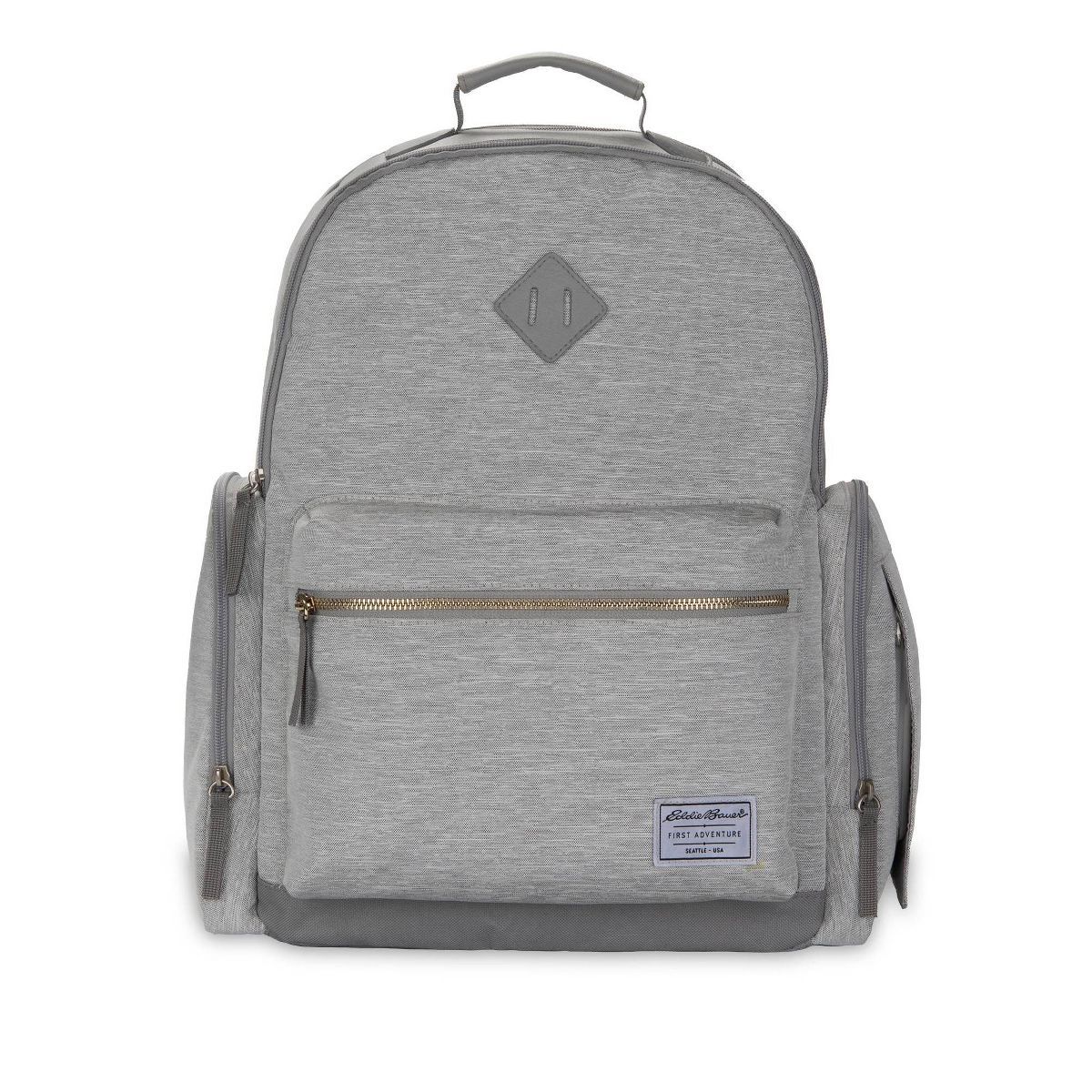 Eddie Bauer Chinook Back Pack Diaper Bag - Gray | Target