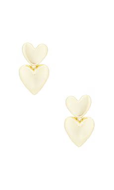 SHASHI Repeat Earring in Gold from Revolve.com | Revolve Clothing (Global)