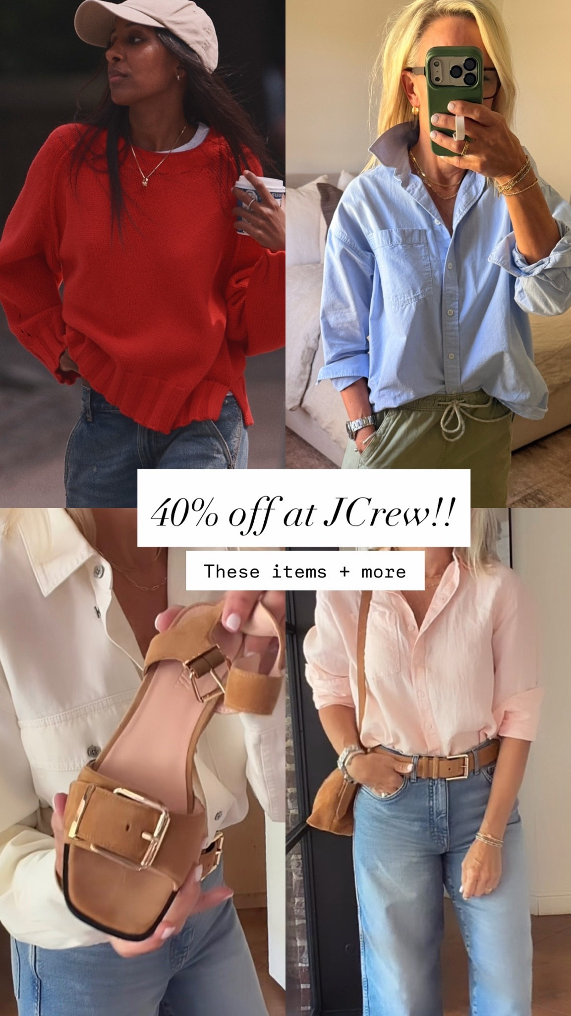 Huge sale @jcrew !

#LTKSaleAlert #LTKOver40 #LTKootd