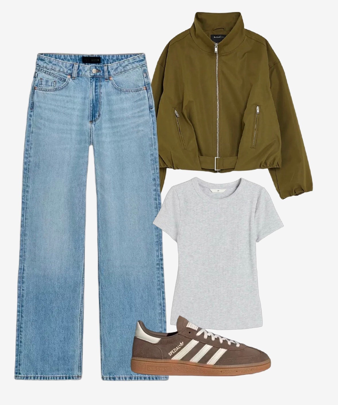 As seen on Sam Faiers 💚 

Jacket every day look jeans trainers 

#LTKootd #LTKSpringSale #LTKgrwm