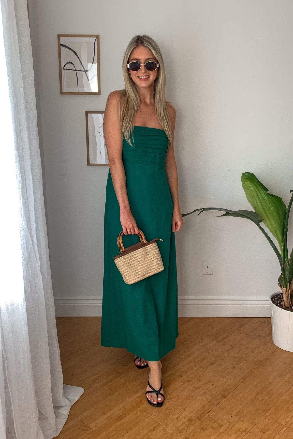 Prettiest summer linen dress!  How pretty is this Color 😍 it would also make the perfect holiday dress or holiday outfit 

Wearing a size small, it’s TTS

#LTKFindsUnder100 #LTKSeasonal #LTKStyleTip