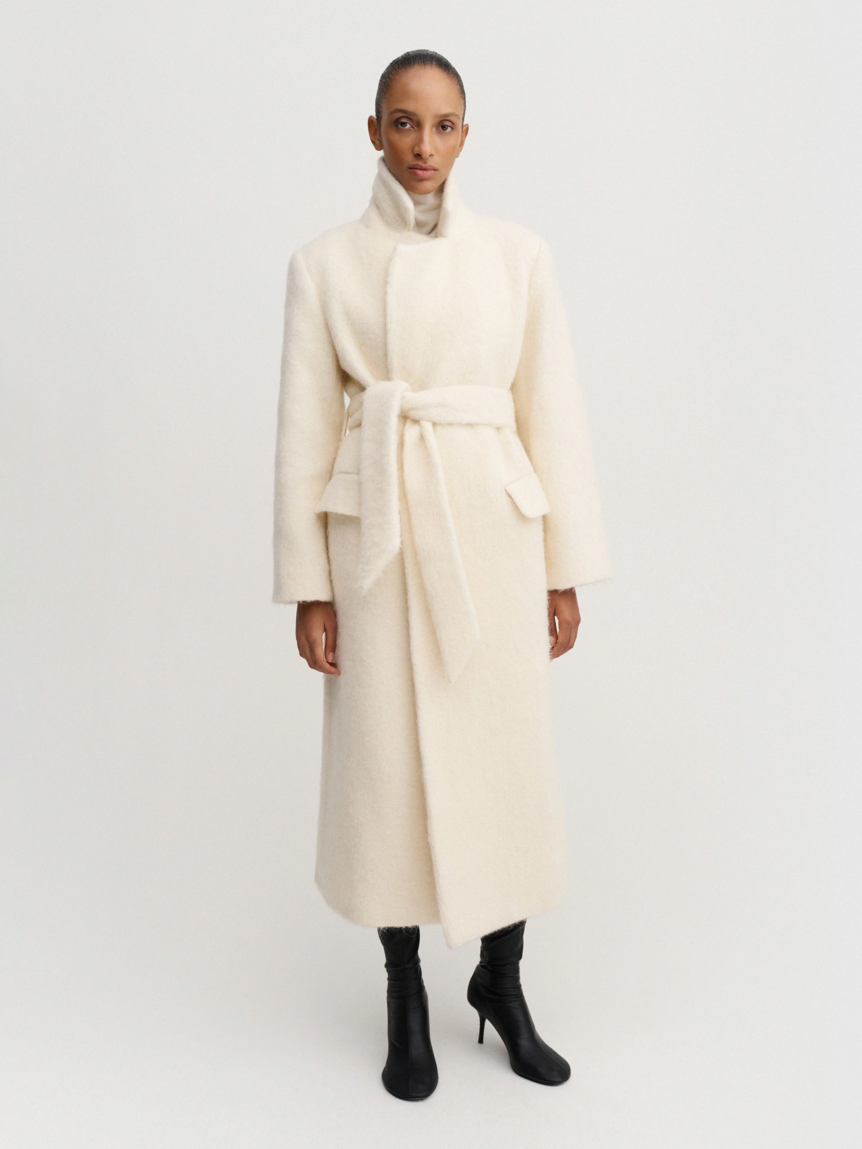 Ivy Coat, cream | Almada Label
