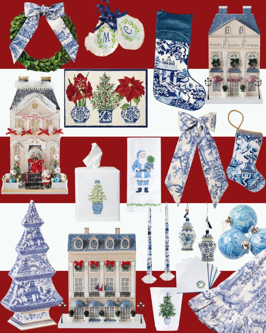 Blue and White Classic Christmas Finds 💙

#LTKFindsUnder100 #LTKSeasonal #LTKHoliday