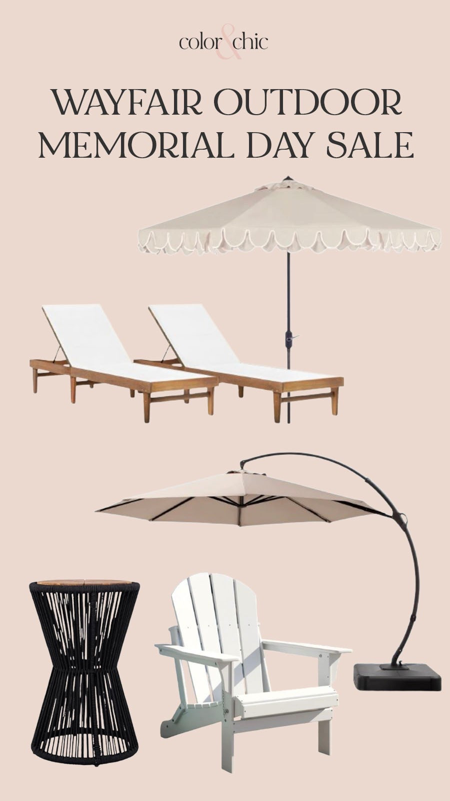 Wayfair Outdoor Memorial Sale with umbrellas, chairs, tables, and more! Up to 60% off

#LTKHome #LTKSaleAlert