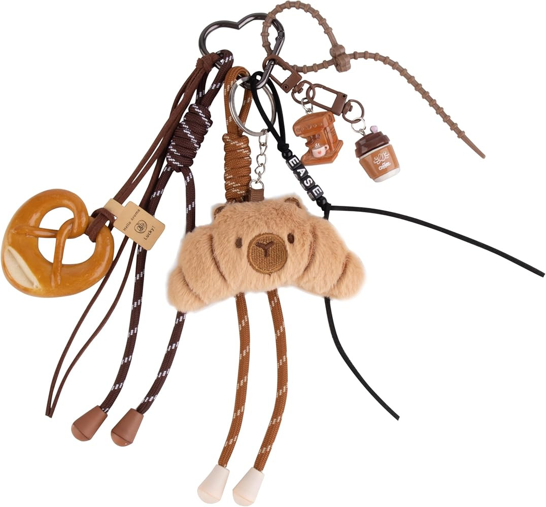 Georgie Porgy Bag Charms Keychains Clothing Accessories for Women Handbags Purse Backpack Sports ... | Amazon (US)