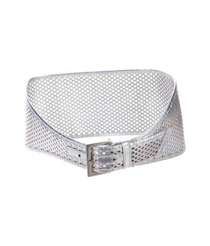 Fendi Metallic Waist Belt Silver Fendi Metallic Waist Belt | The RealReal