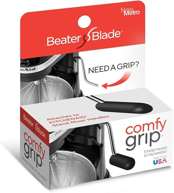 New Metro Design Comfy Grip, Compatible with KitchenAid Bowl-Lift Stand Mixers with Bare Metal Ha... | Amazon (US)