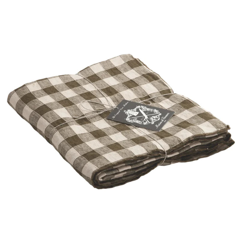 Vintage Check Tablecloth, Laurier | Hammett