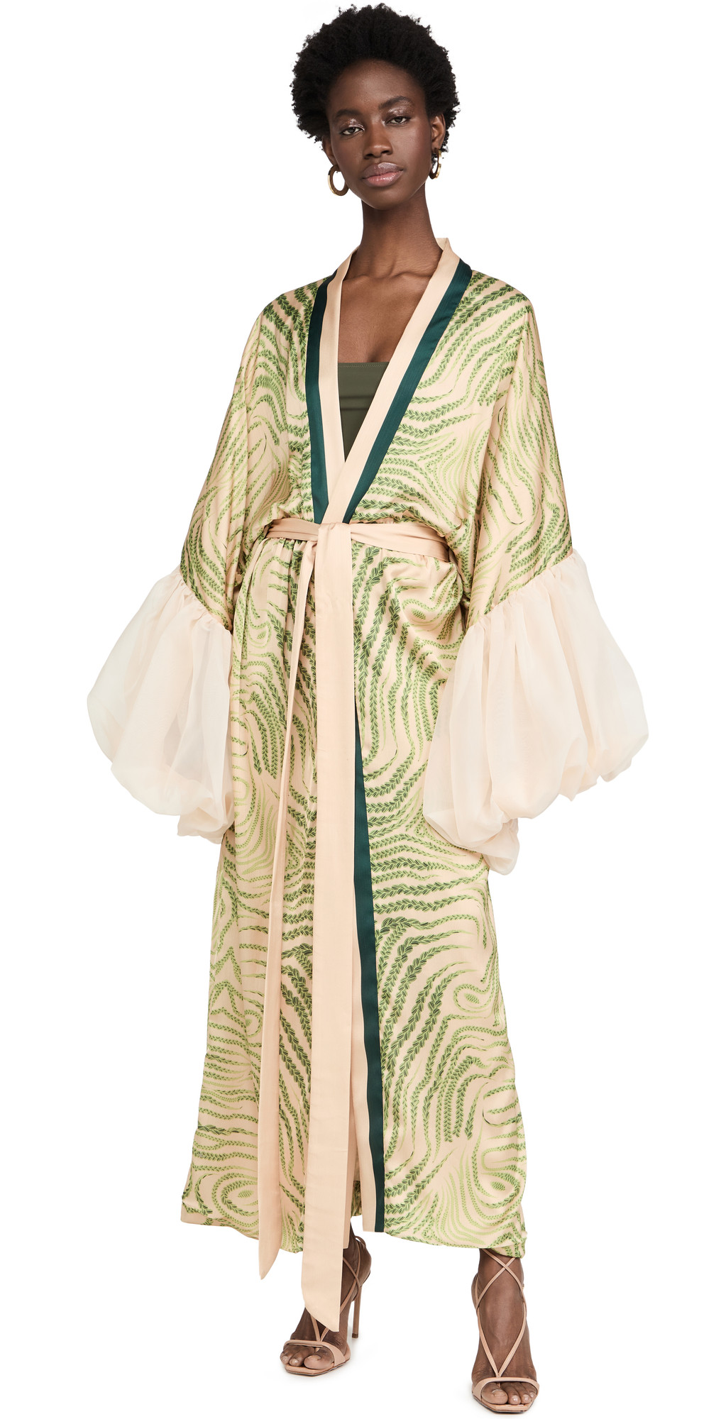 Fe Noel Wilted Sleeve Robe | SHOPBOP | Shopbop