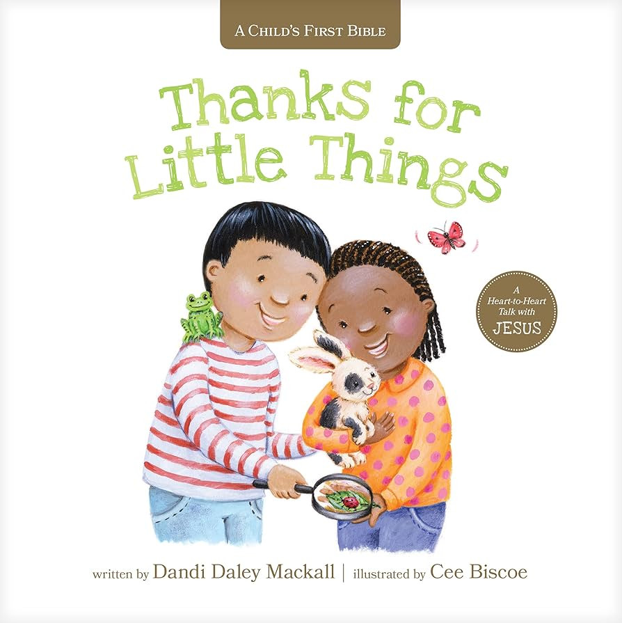 Thanks for Little Things: A Heart-to-Heart Talk with Jesus (A Child's First Bible) | Amazon (US)