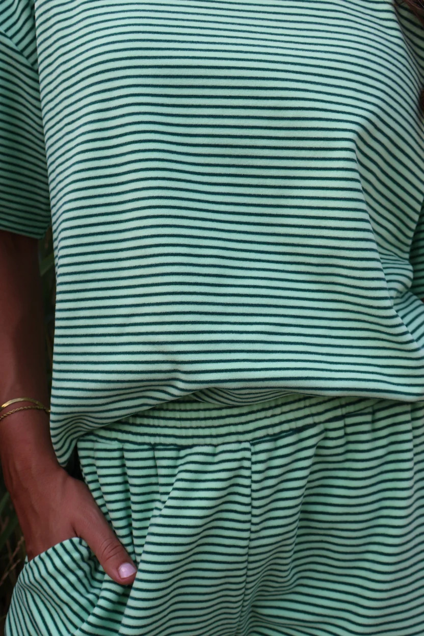 Porter Fleece Stripe Pants | Henly