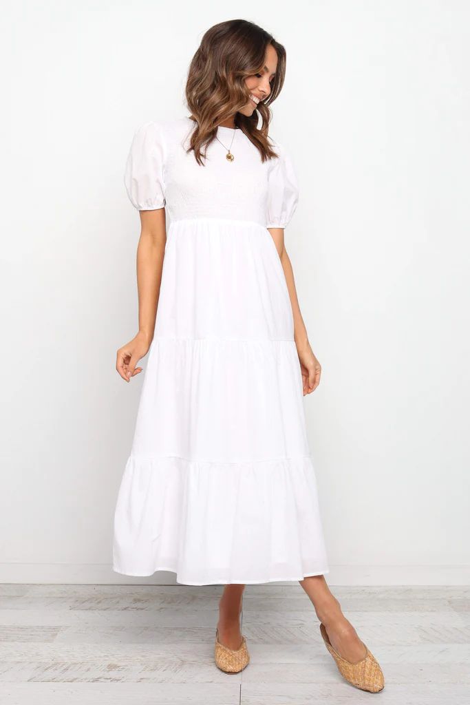 Minot Dress - White | Petal & Pup (AU)