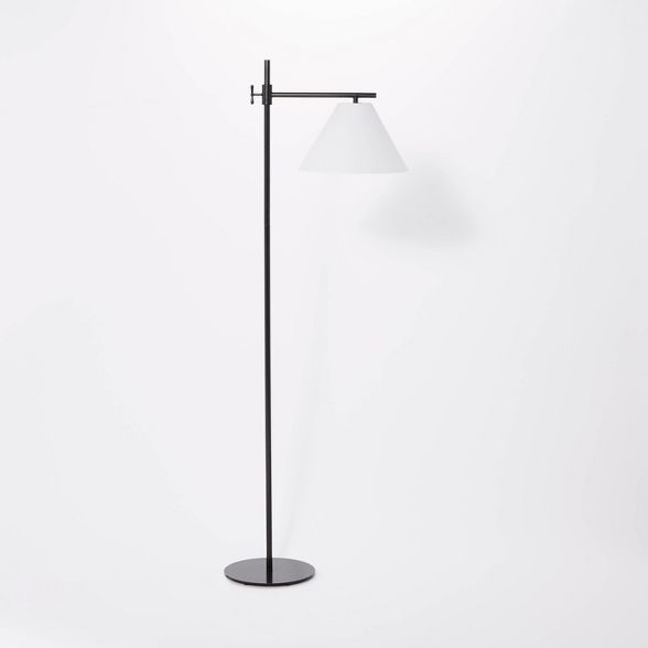 Downbridge Metal Floor Lamp (Includes LED Light Bulb) Black - Threshold™ designed with Studio M... | Target