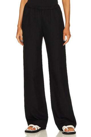 Enza Costa Everywhere Pant in Black from Revolve.com | Revolve Clothing (Global)