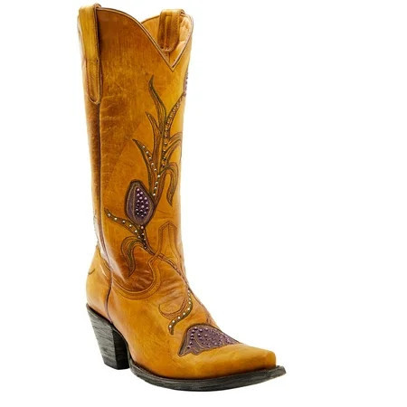 Old Gringo Women s Delany Western Boot Snip Toe Yellow 7 1/2 M US | Walmart (US)