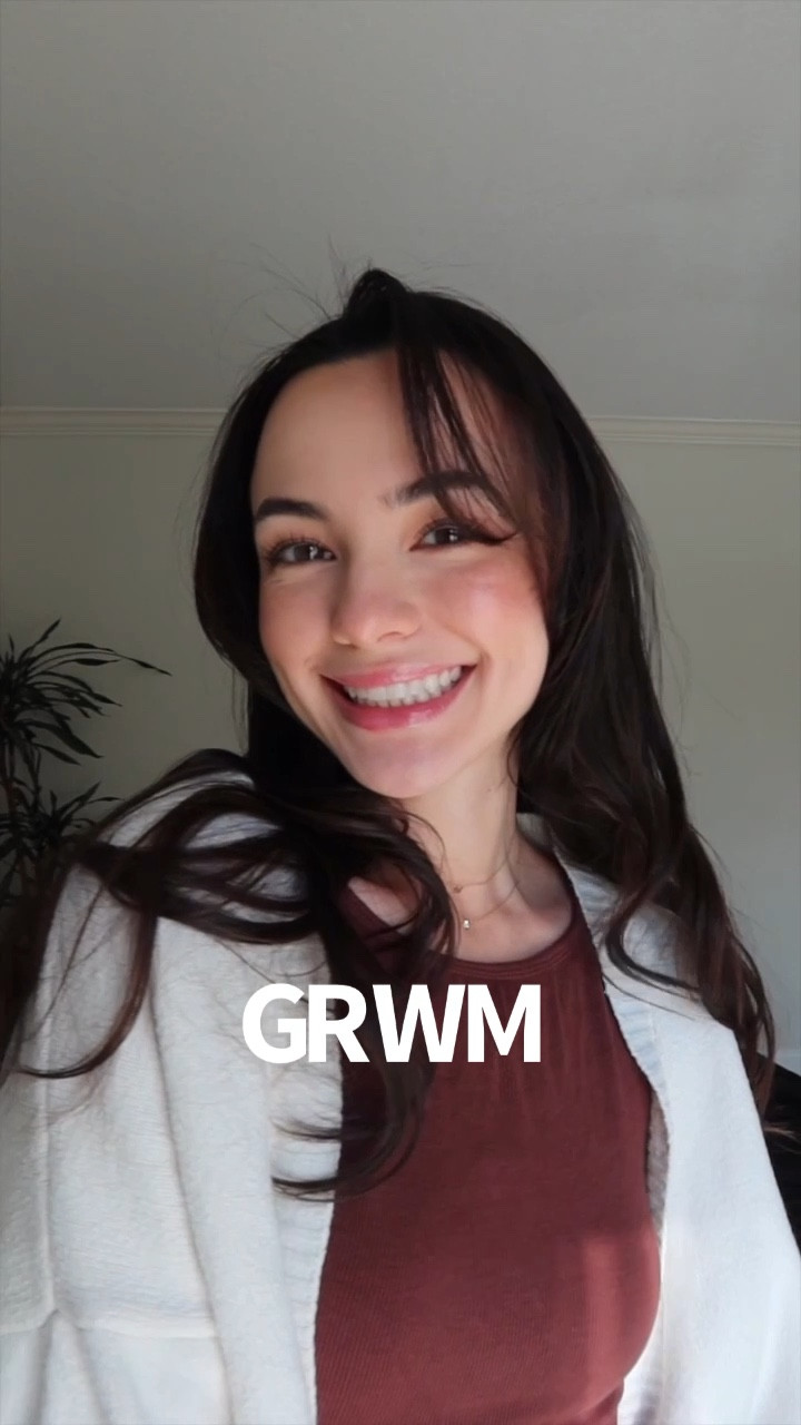 A quick get ready with me 🤎