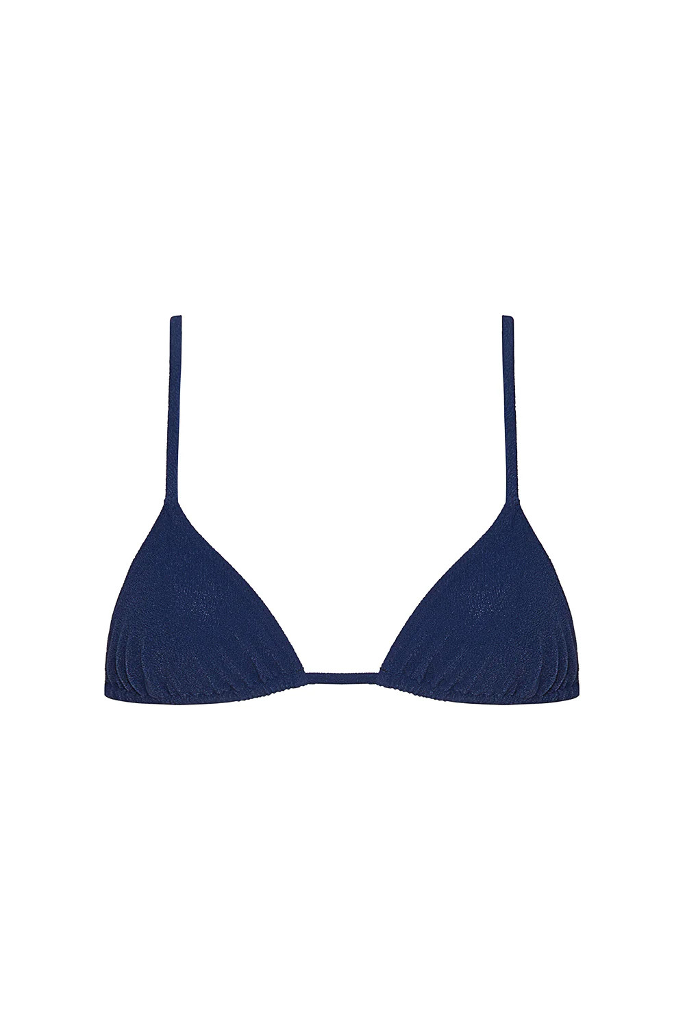 equator top in indigo eco terry | Tropic of C
