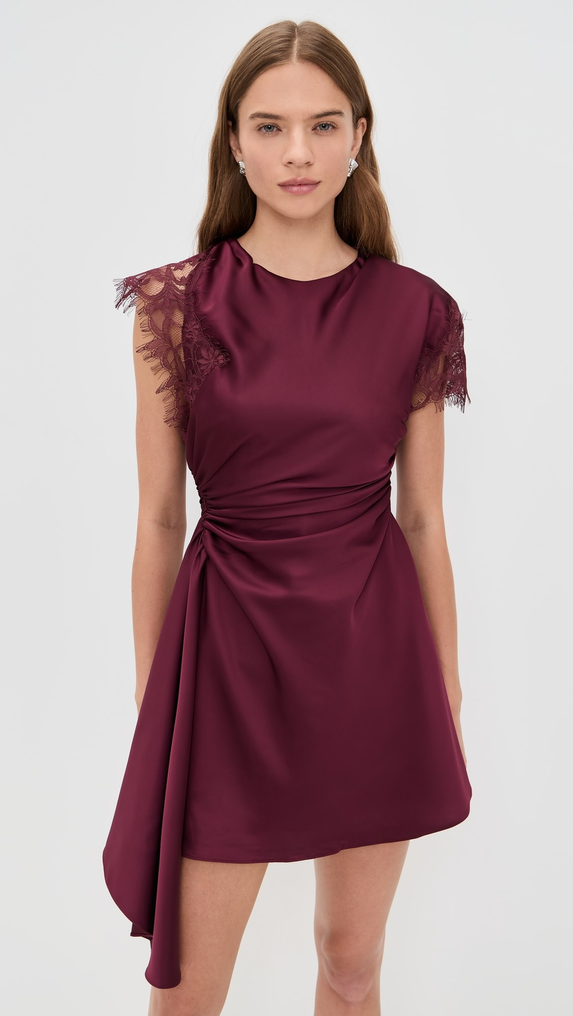 Zina Ruched Mini Dress | Shopbop