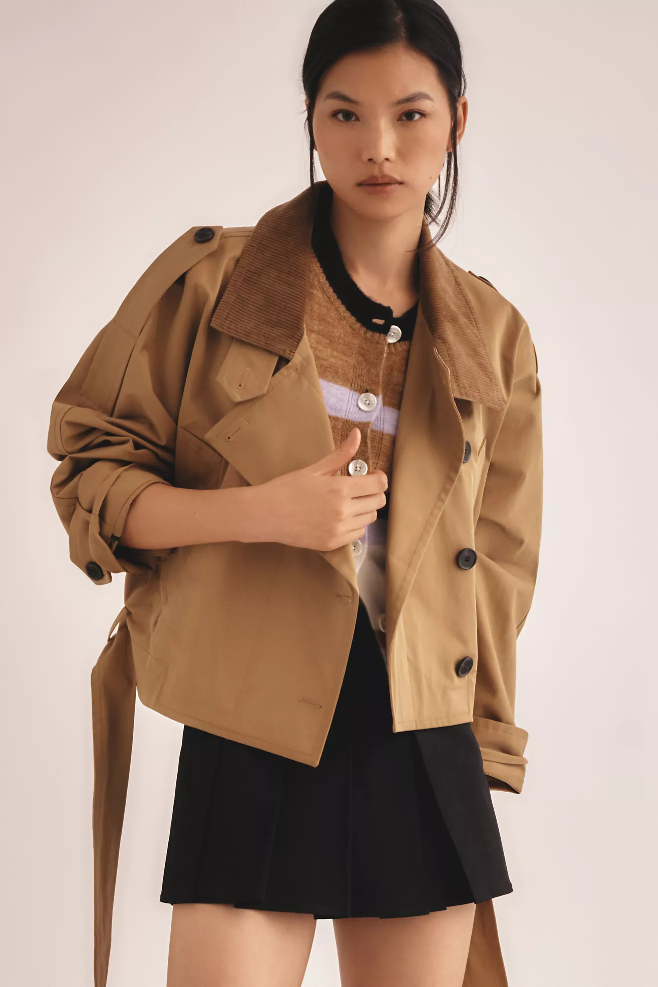 Citizens of Humanity Kiernan Cropped Barn Jacket | Anthropologie (US)
