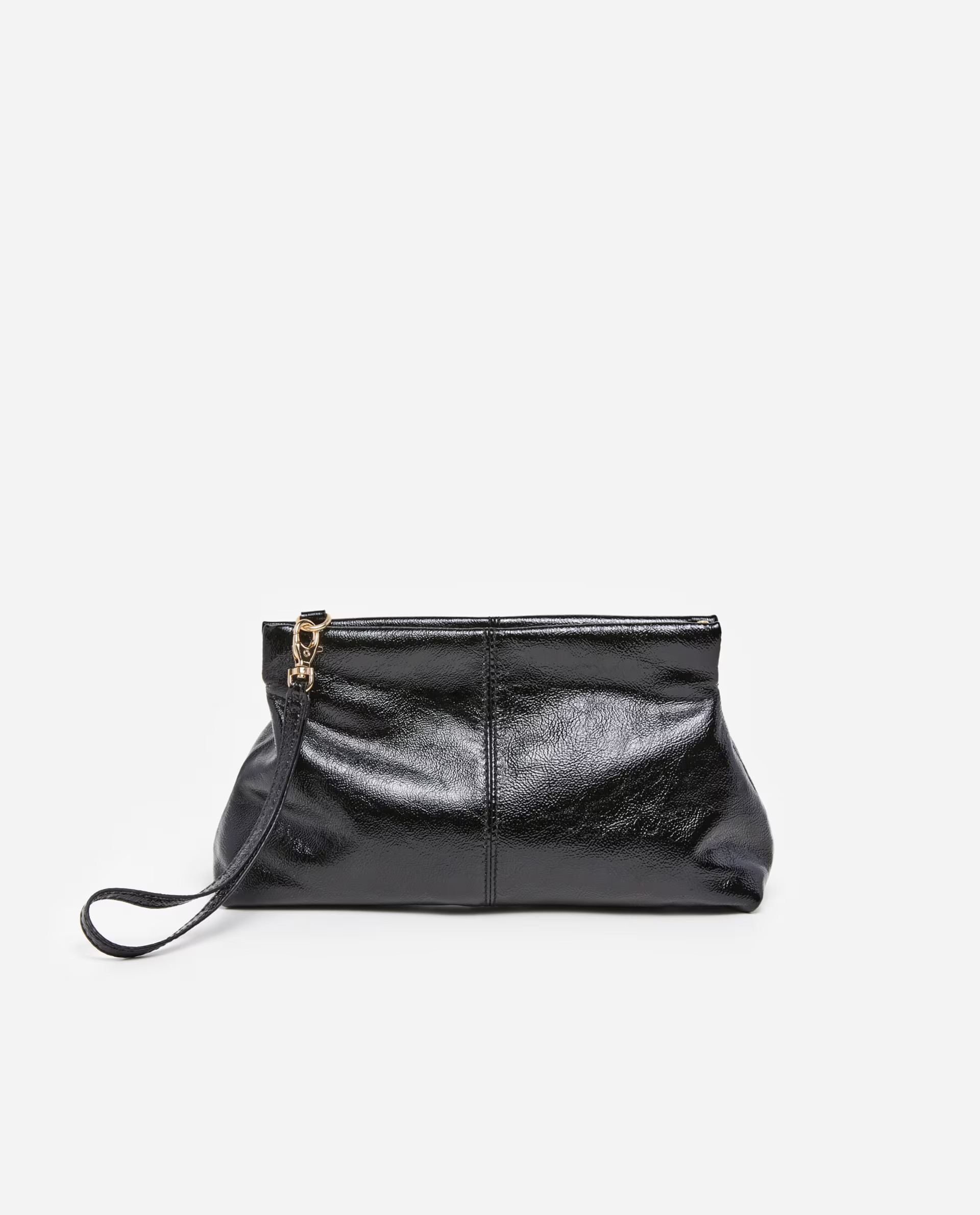 Clay Mini Clutch Patent Leather | Flattered