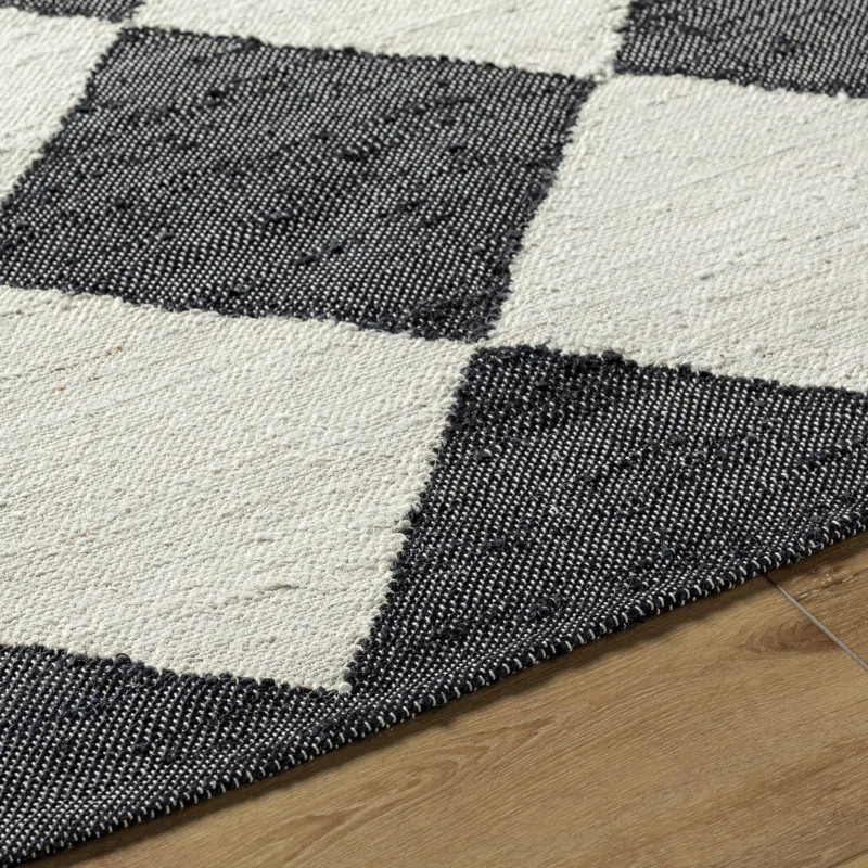 Vivir x Livabliss Antho Black Area Rug | Wayfair North America