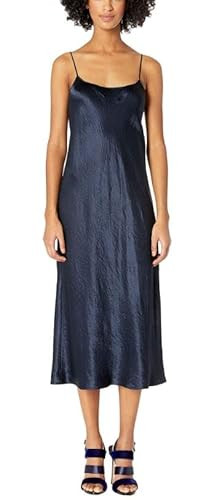 Vince Women's Slip Dress Coastal Blue Small | Amazon (US)