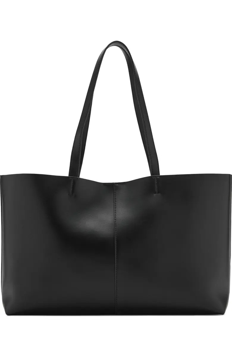 Faux Leather Shopper Tote | Nordstrom