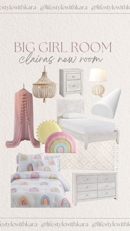 New things and existing things in Claira’s new big girl room. 

*We didn’t get the matching dresser as her existing dresser was expensive and high quality it’s no longer available so I cannot link! But I love the mix an match look but I also loved the look of this matching set 

#LTKhome #LTKkids