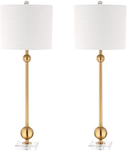 JONATHAN Y JYL2010A-SET2 Hollis 34" Metal LED Lamp Modern,Contemporary,Glam,Mid-CenturyModern for Be | Amazon (US)