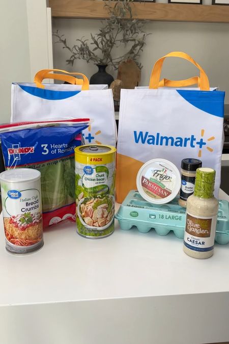 🤤😍 The ultimate Chicken Crust Caesar Salad Pizza recipe! #WalmartPartner #WalmartPlus Bonus: I ordered these groceries, all my cleaning products, and essentials right to my doorstep with free delivery using my Walmart+ membership! It's no hassle, a way to save time, and stretch your dollar the furthest! #WalmartPartner **Free delivery: $35 order min. Restrictions apply. Become a Walmart+ member! 🛒 Chicken Crust Caesar Salad Pizza - 2 drained chicken breast cans - 1 egg - shaved parmesan - Italian bread crumbs - garlic powder - basil seasoning -chopped romaine hearts - caesar dressing @walmart @shop.ltk #walmart #walmartfinds #budget #homemade #easyrecipes #recipes #diy #recipe #appetizers #snacks #easymeals #budgetmeals #party #healthy #partysnacks #caesarsalad #chickenpizza #healthyrecipes #kidsrecipe #dinnerrecipe #summer2024 #pizza

