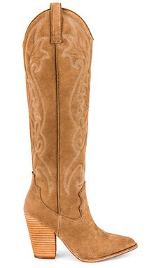 Steve Madden Lasso Boot in Chestnut from Revolve.com | Revolve Clothing (Global)