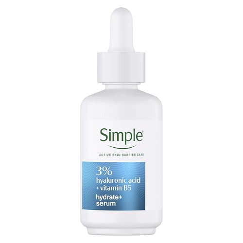 Simple Hydrate+ 3% Hyaluronic Acid + Vitamin B5 Serum skin care suitable for all skin types for hydrated, softer skin 30 ml | Amazon (UK)