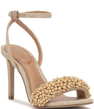 Arleem Beaded Band Ankle High Heel Sandals | Dillard's
