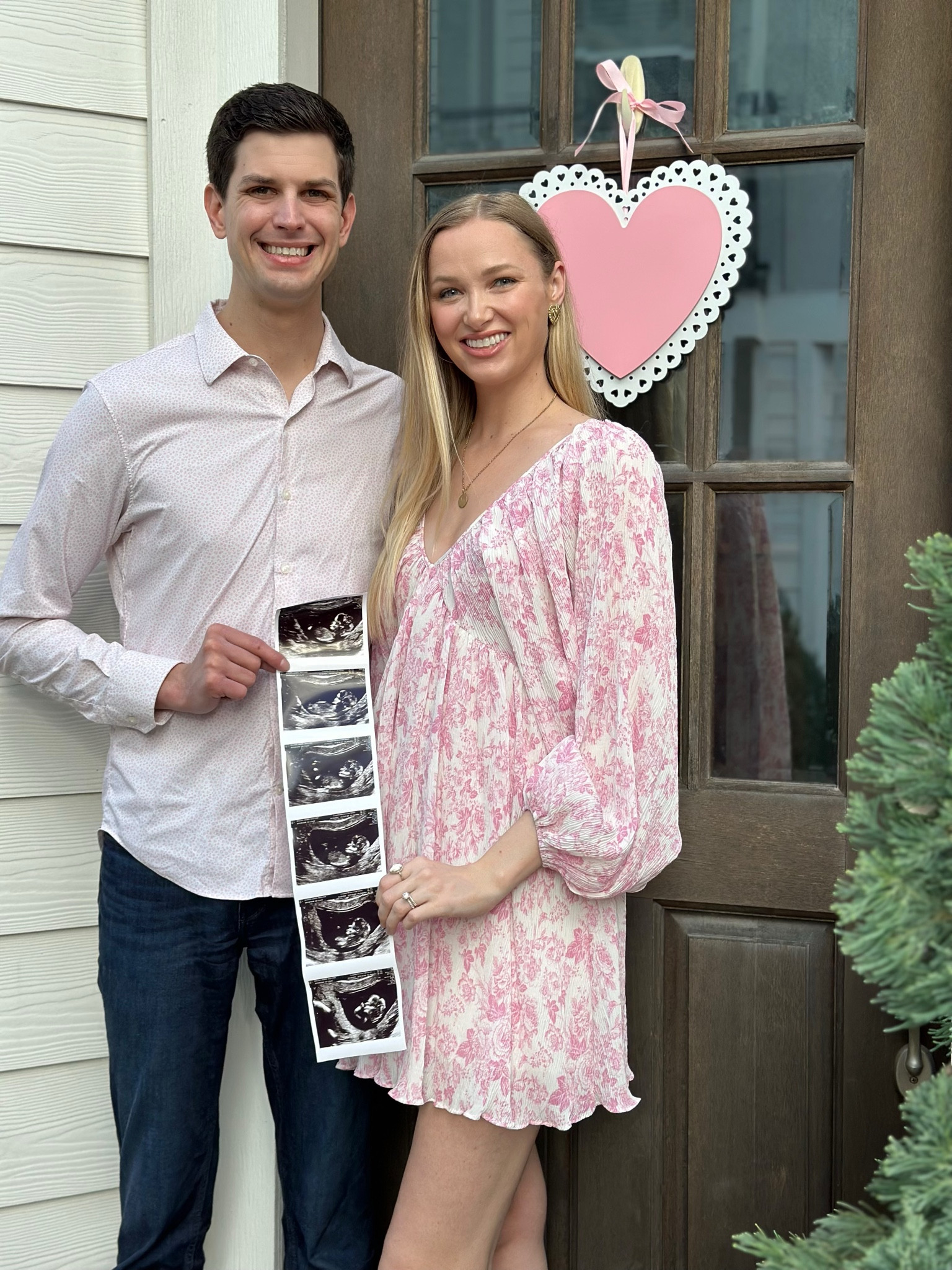 Nordstrom find | pink dress | gender reveal | pregnancy announcement 

#LTKBaby #LTKBump #LTKSeasonal