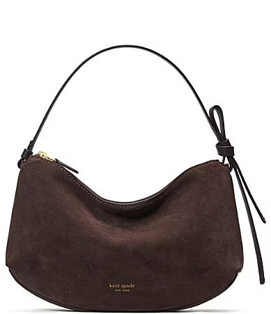 kate spade new york Loop Suede Hobo Shoulder Bag - Hot Fudge Multi | Dillard's