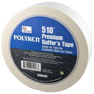 1.89 in. x 54.7 yd. 510 Professional-Grade Gaffer Duct Tape in White | The Home Depot