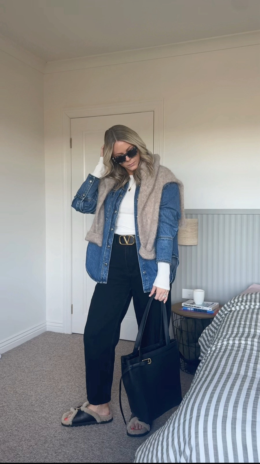 Love denim? You’ll love this! I’m in a 12 in the jeans and shirt, and a 10 in the top x

#LTKworkwear #LTKstyletip #LTKaustralia