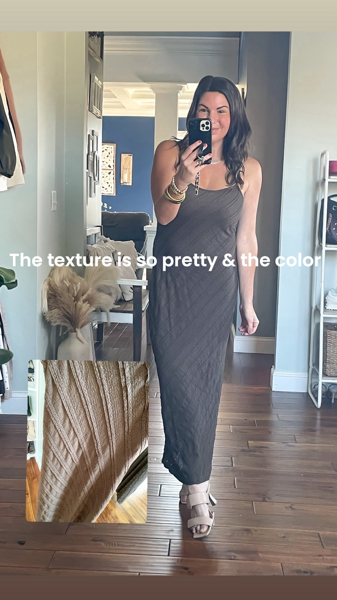 Chocolate brown dress 

#LTKOver40 #LTKSeasonal #LTKmomlife