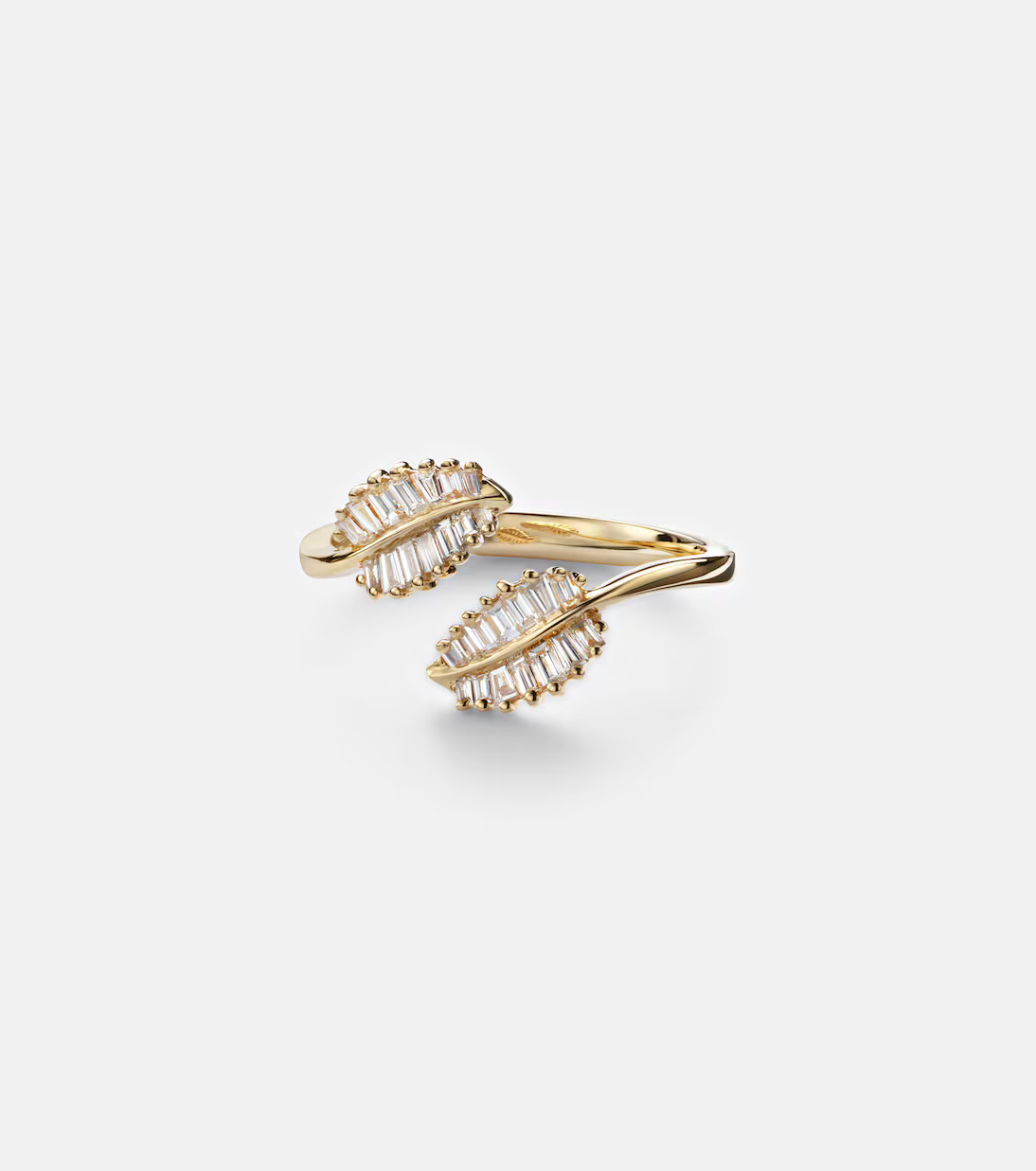 Small 18kt gold ring with diamonds | Mytheresa (US/CA)