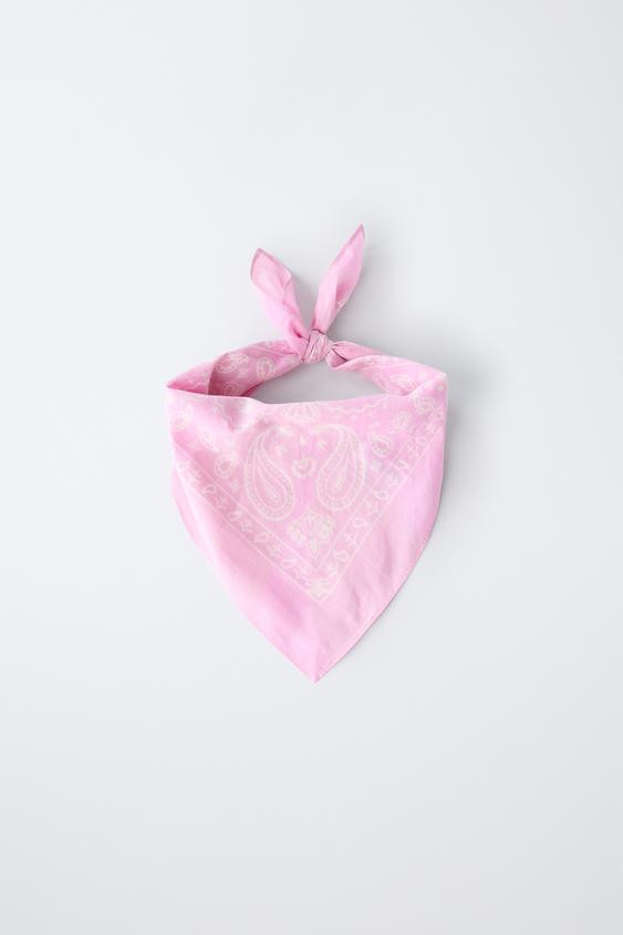 SQUARE PRINTED BANDANA | Zara US